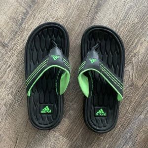 Adidas Flip Flops youth size 2